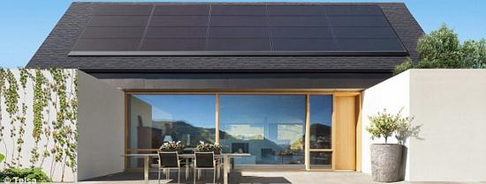 英媒:特斯拉推出可與任何房頂匹配的太陽能電池板