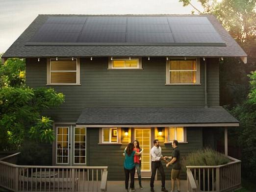 英媒:特斯拉推出可與任何房頂匹配的太陽能電池板