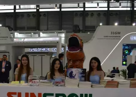 驚!SNEC展會出現(xiàn)史前動物 暴龍帶你逛展會