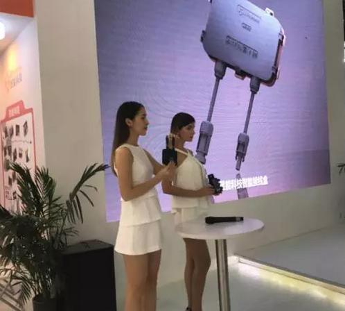 驚!SNEC展會出現(xiàn)史前動物 暴龍帶你逛展會