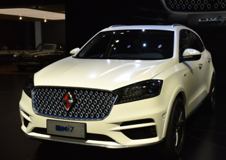 新能源車擠爆上海車展,寶沃BXi7續航里程500km有點狠