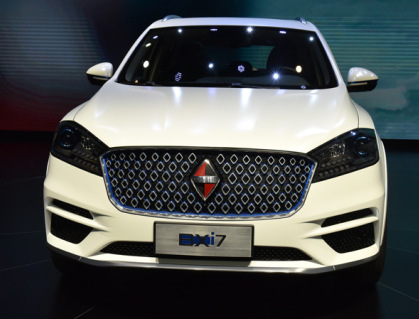 新能源車擠爆上海車展,寶沃BXi7續航里程500km有點狠