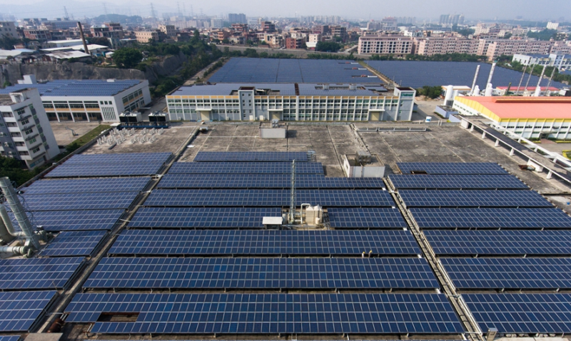 福建晉江：分布式光伏電站助企業節約成本