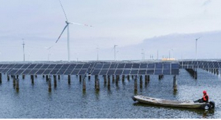 &ldquo;水務+光伏&rdquo;，漁光一體效益雙贏