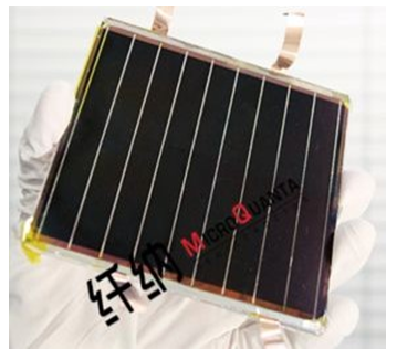 接近晶硅!杭州纖納光電鈣鈦礦薄膜大面積組件效率達到16%