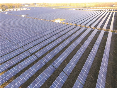 江蘇:用地不沖突 農光互補示范項目建成