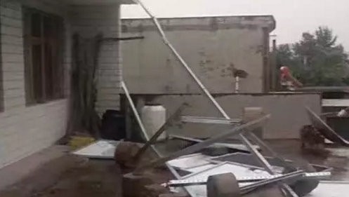 農村光伏電站被暴風雨侵襲毀損失嚴重 反過來看卻是件好事