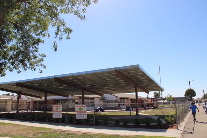 海潤美國投資的加州分布式校園系統547kW 成功并網發電