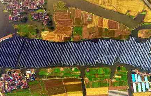 天愛能源攜手頂好光伏打造10MWp漁光互補光伏發電項目帶你領略不一樣的光伏美