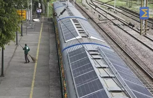 名不副實的印度太陽能火車?