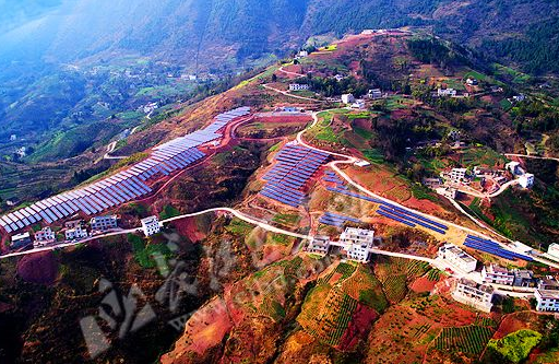 巴東121座光伏電站累計發電超過1200萬千瓦時