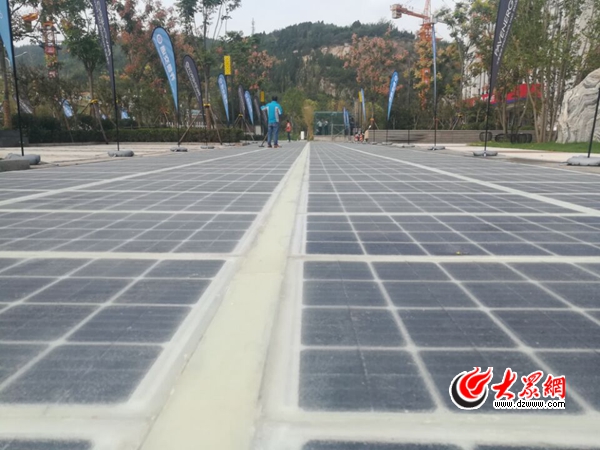 國內(nèi)首條太陽能公路落戶濟(jì)南 年底將在高速公路試點(diǎn)(圖)