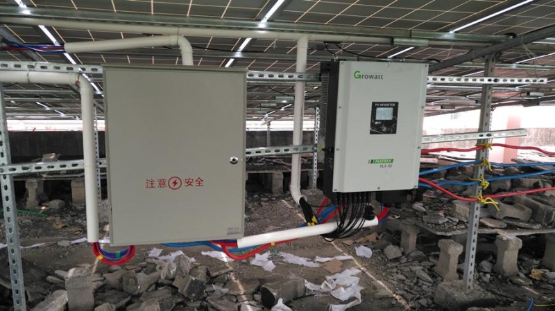 光伏系統發電量低之接地不當