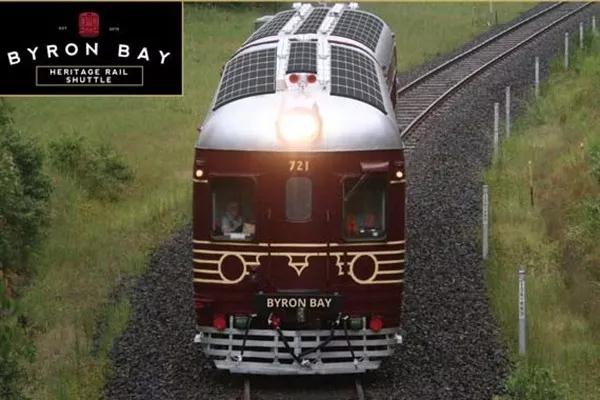 世界首輛“零排放”太陽能火車在澳大利亞運行,載客近百名