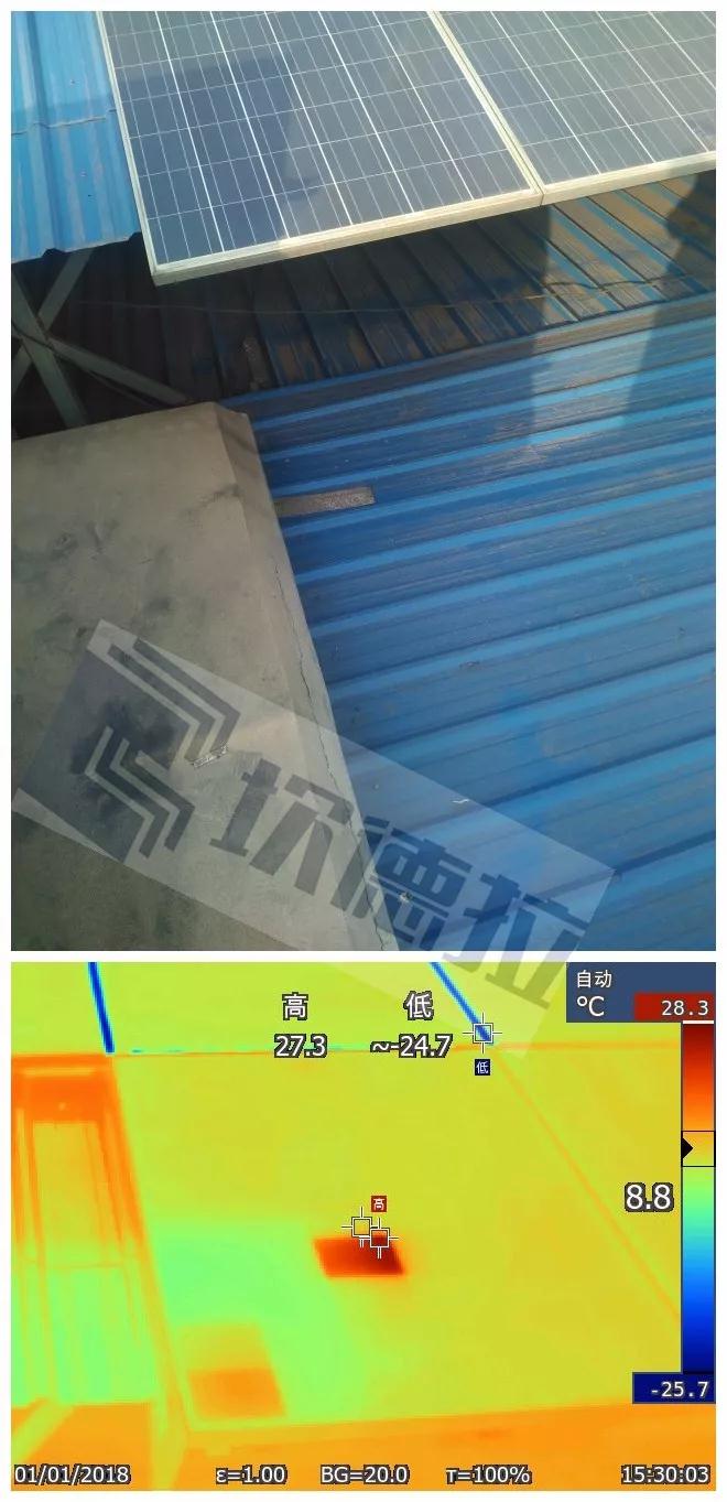 寒冷!光伏組件熱斑溫度實測!