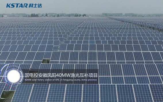 國電投安徽省滁州市鳳陽縣西泉鎮盤塘水庫40MW漁光互補項目