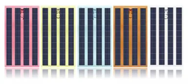 中節(jié)能太陽能彩色雙玻