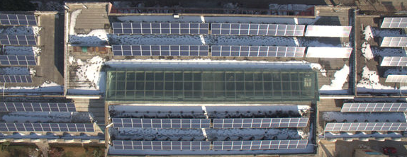 房頂也能"掙錢" 漯河一高校建4200平米光伏發電項目