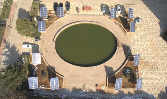 房頂也能"掙錢" 漯河一高校建4200平米光伏發電項目