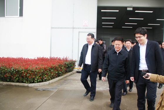 市委書(shū)記蒞臨錦浪科技指導(dǎo)工作!