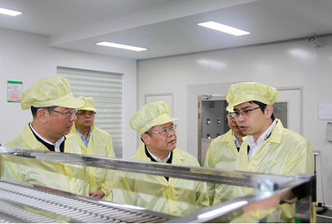 市委書(shū)記蒞臨錦浪科技指導(dǎo)工作!