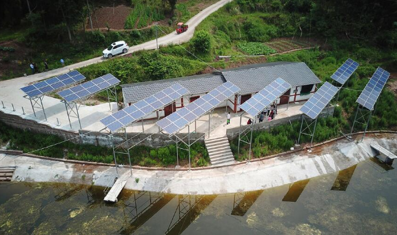 四川廣安區(qū):貧困村有了首個光伏發(fā)電站