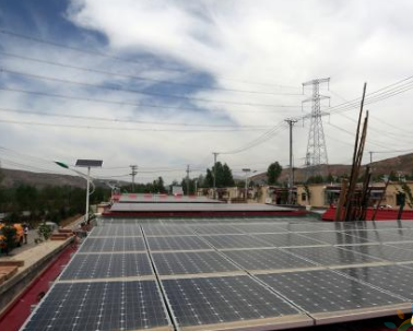 青海首個接入“光伏云2.0”平臺項目落地土鄉