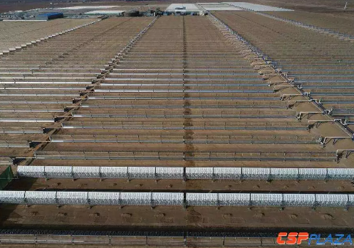 中廣核德令哈50MW槽式光熱項目吹管順利完成 整體向并網發電沖刺