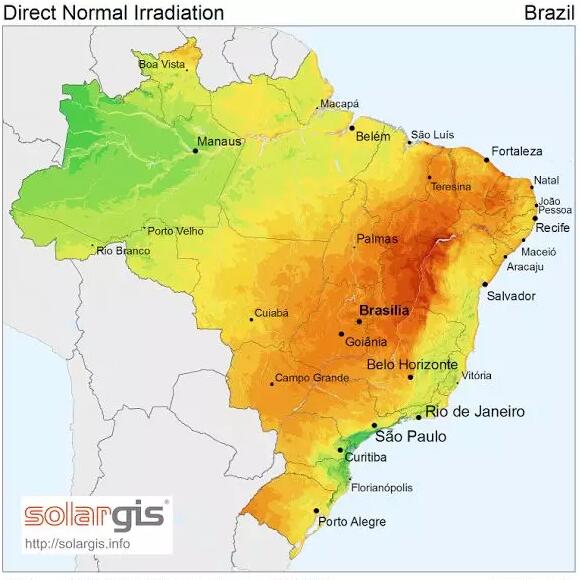 巴西Eletrosul擬建250kW槽式光熱發電試驗項目