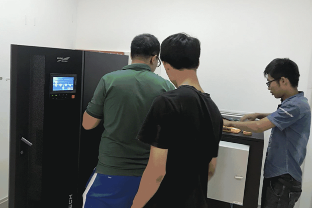 點燃冰雪激情 科華恒盛圓滿完成中俄青少年冰球友誼賽保障任務