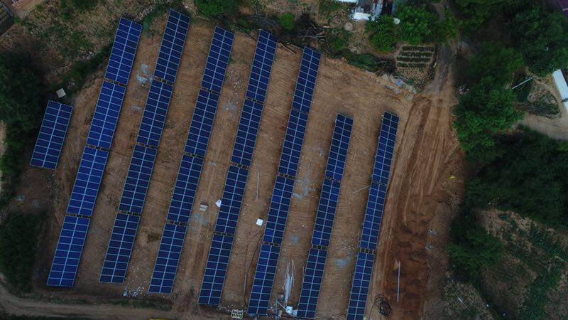 首航新能源助力16個(gè)村8MW光伏扶貧電站建設(shè),貧困戶脫貧致富指日可待