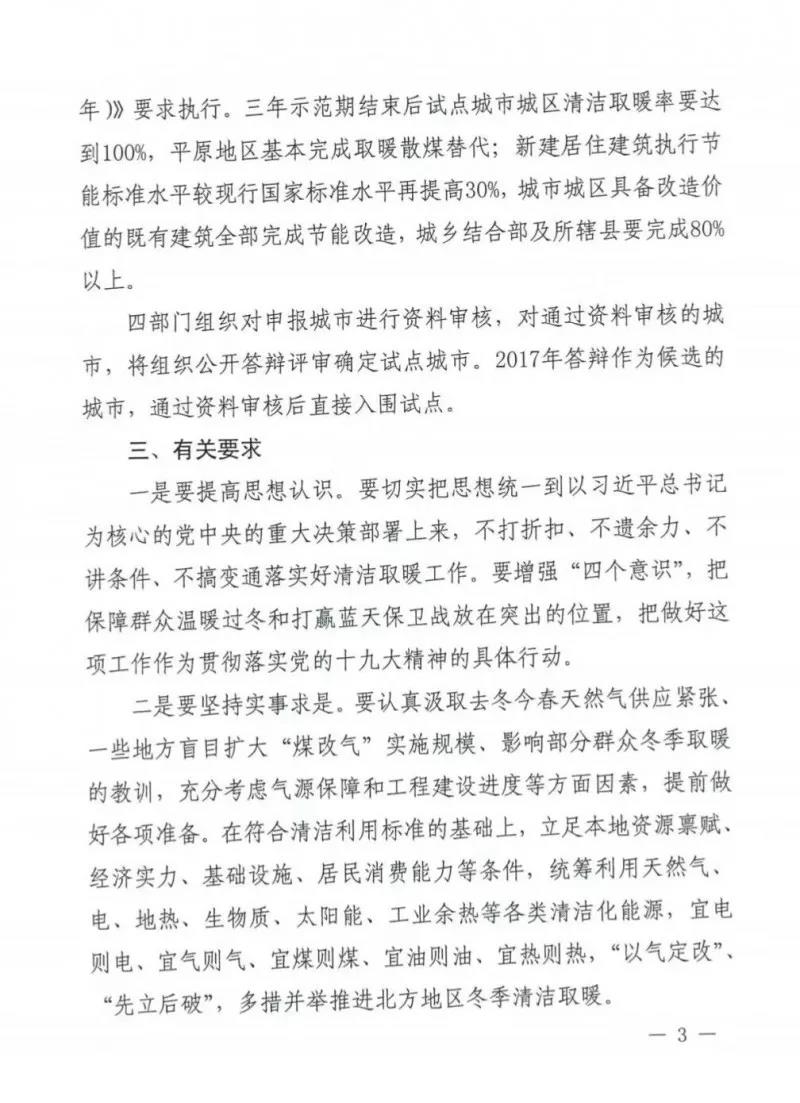 四部委聯(lián)合紅頭文件:超20億資金投向清潔取暖!