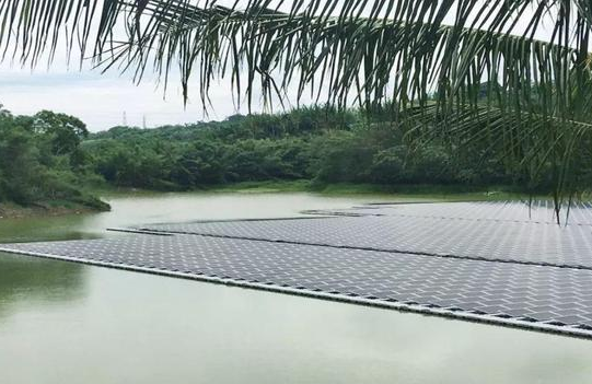 陽光電源漂浮系統(tǒng)化身“浮堅(jiān)強(qiáng)”,安全度過枯水期與臺(tái)風(fēng)期