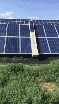 有創動光伏無水清潔機器人代班,咱光伏人國慶可以輕松浪啦!