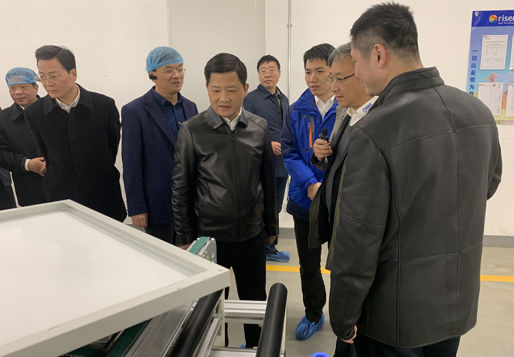 東方日升金壇二期項目順利推進 項目整體規劃獲金壇區委書記狄志強高度肯定